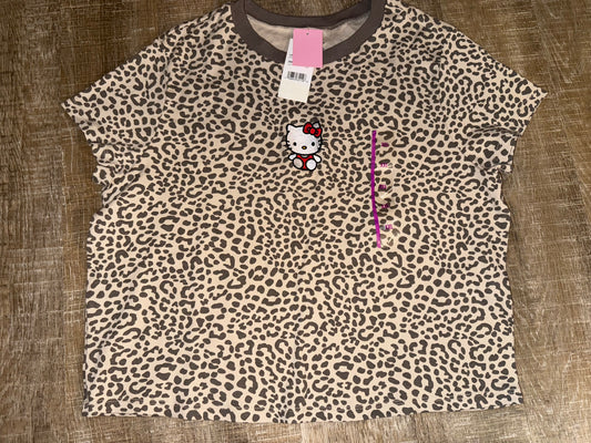 NWT Hello Kitty (XXL) Brand New Cheetah Print Tee