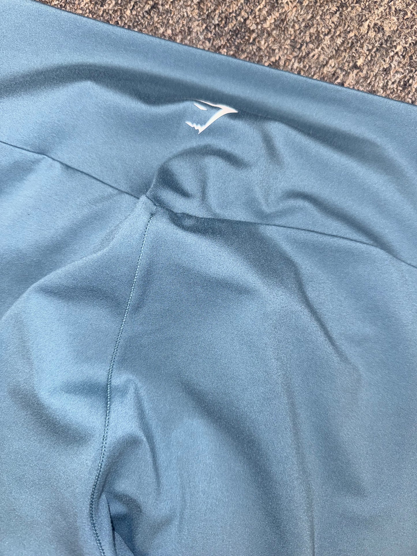 Gymshark Blue Cropped Leggings