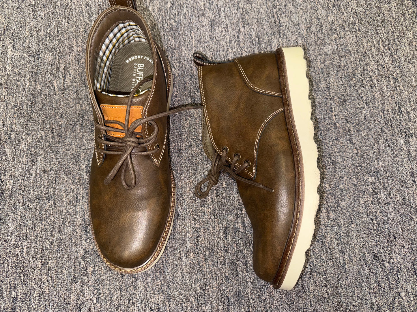 Buffalo David Bitton (10) Brown Metcalf Memory Foam Boots