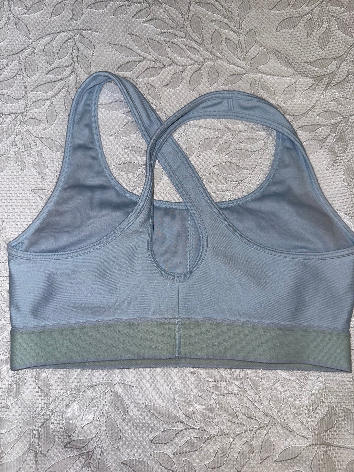 Under Armour (Medium) Blue/Green Compression Sports Bra