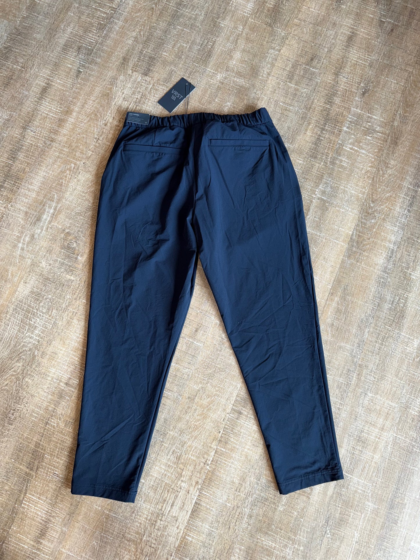 NWT VRST (Large) Brand New Navy Blue Slim Tapered Pants