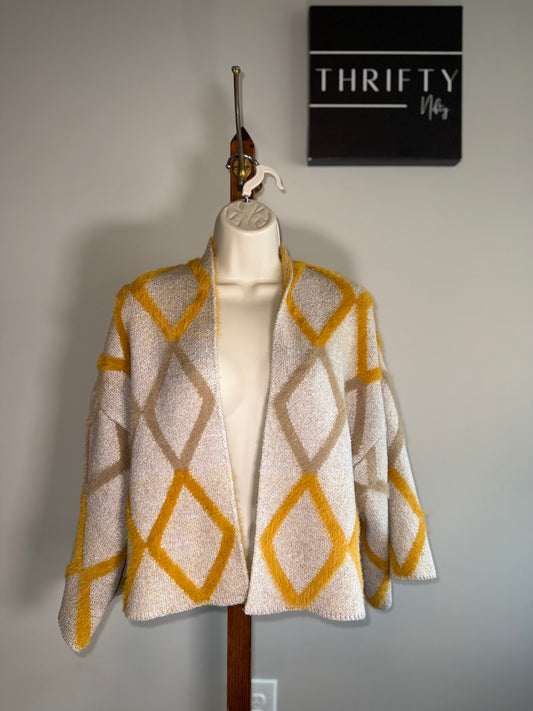 Akemi + Kin Geometric Sweater Cardigan