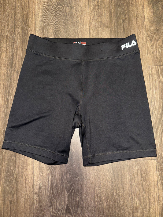 Fila (Medium) Running Black Biker Shorts