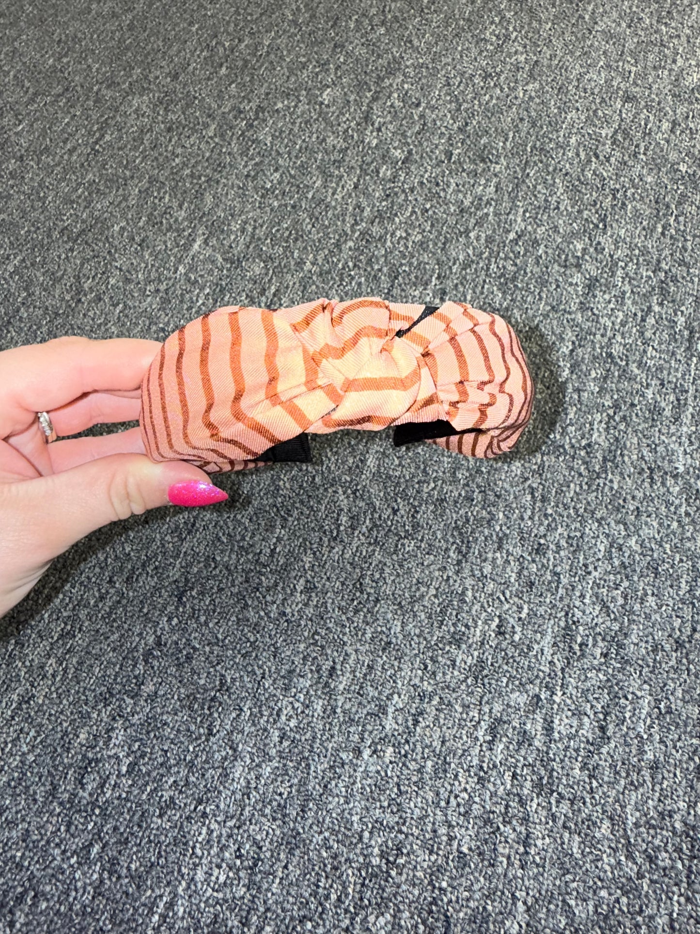 Brand New Neutral Striped Headband