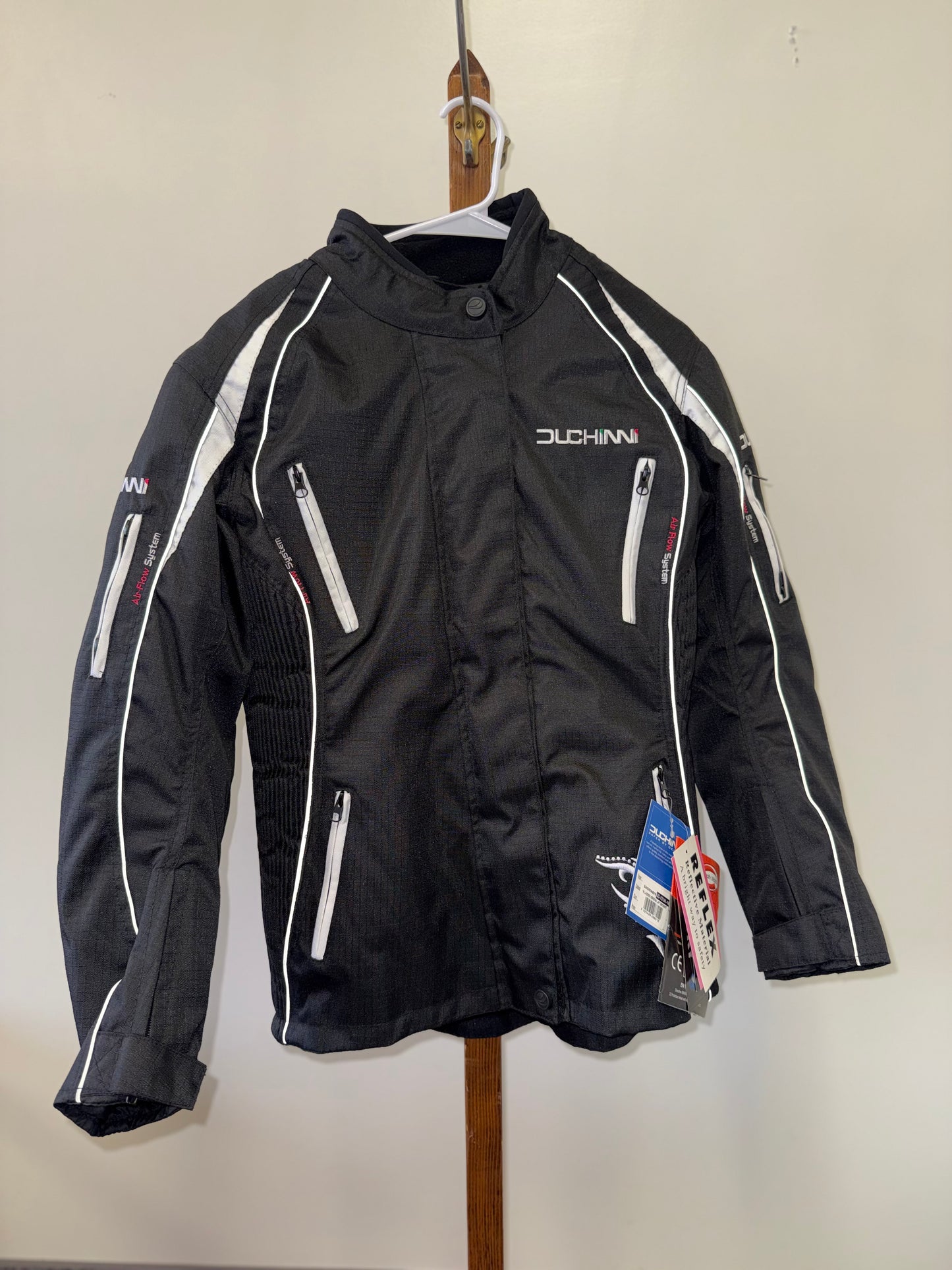 Duchinni (12) Black Verona 4 Season Women's Motorcycle Heavy Duty Jacket