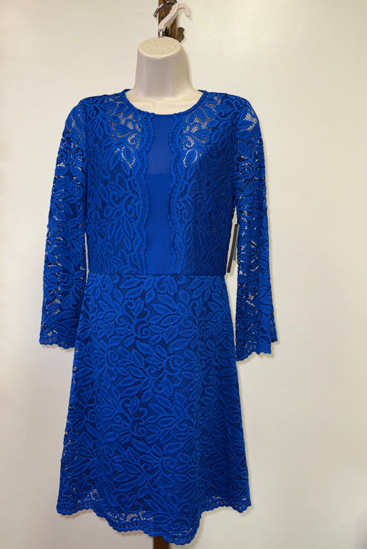 NWT Laundry (4) Brand New Lace Long Sleeve Midi Dress