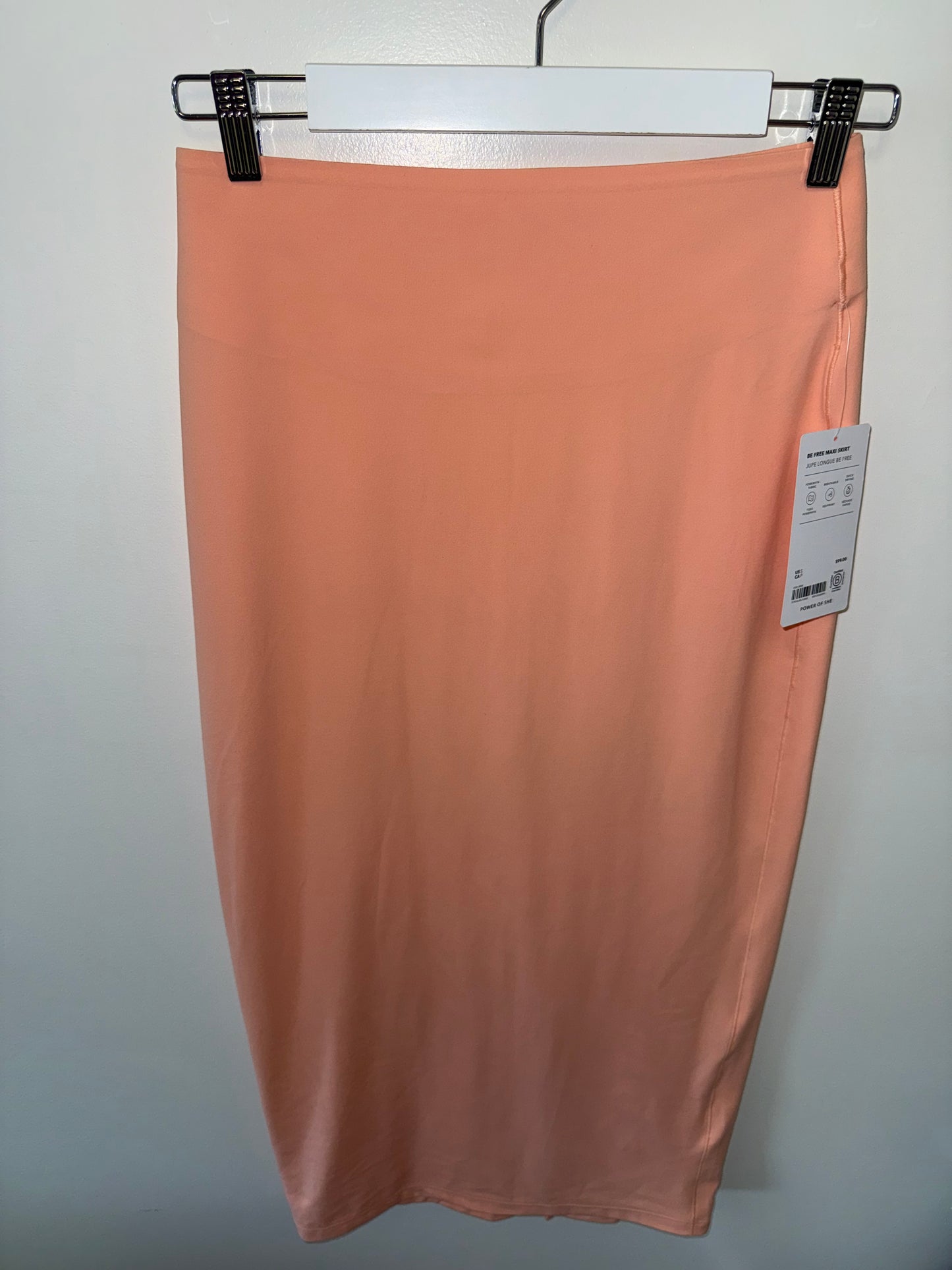 NWT Athleta (Small) Brand New Orange Be Free Maxi Skirt