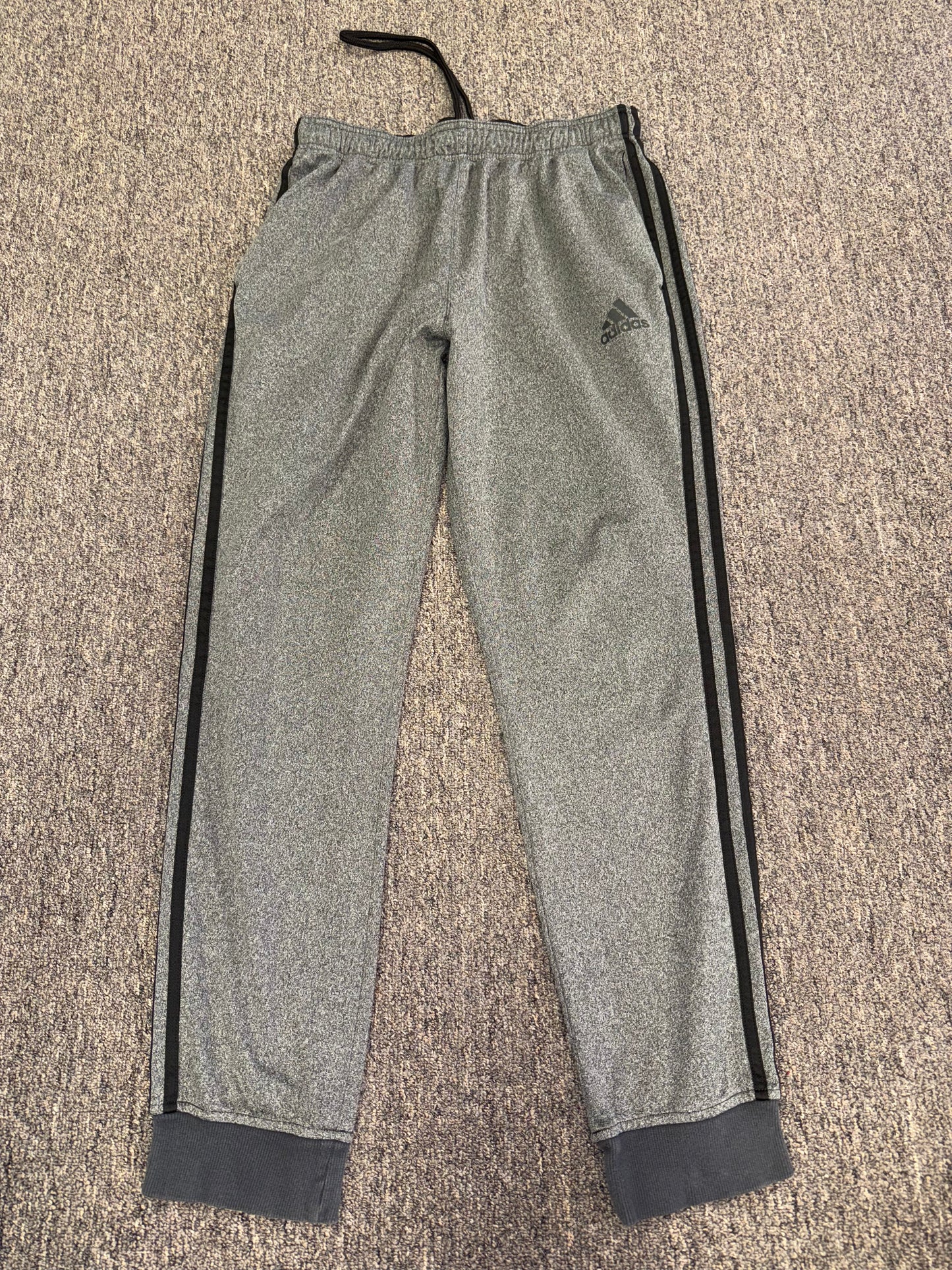 adidas (Large) Grey Jogger Sweatpants