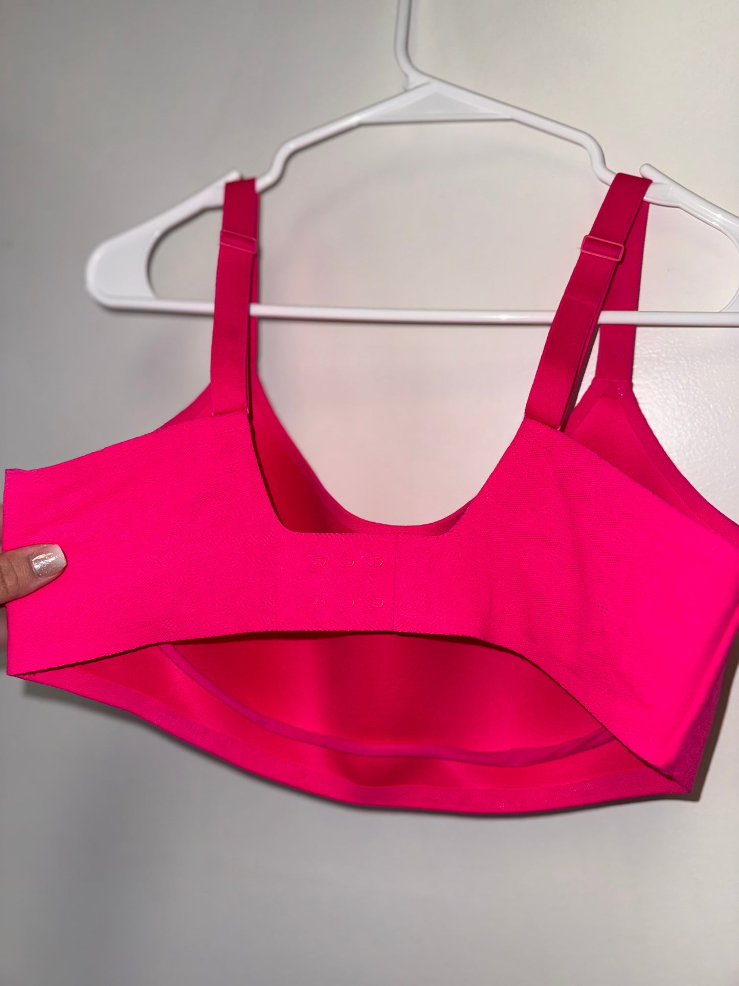 Smoothez by Aerie (Large) Neon Hot Pink Bra