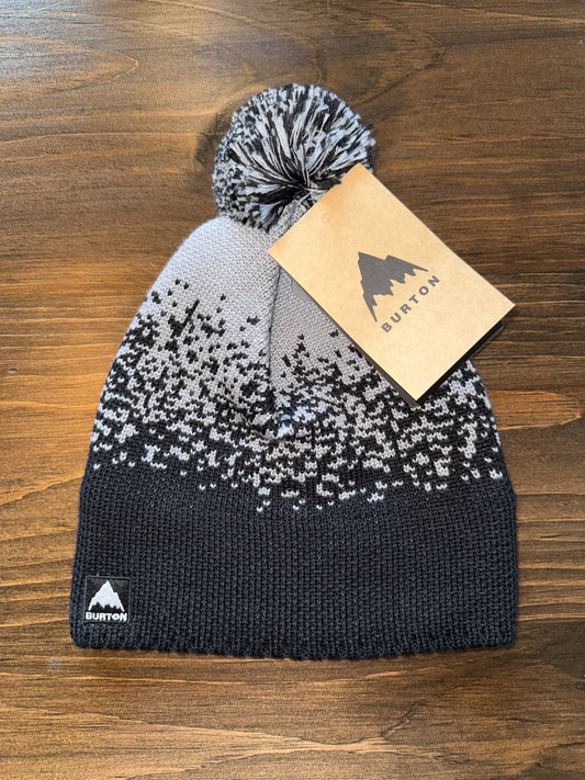 NWT Burton (OS) Brand New Black/Grey Knit Winter Beanie