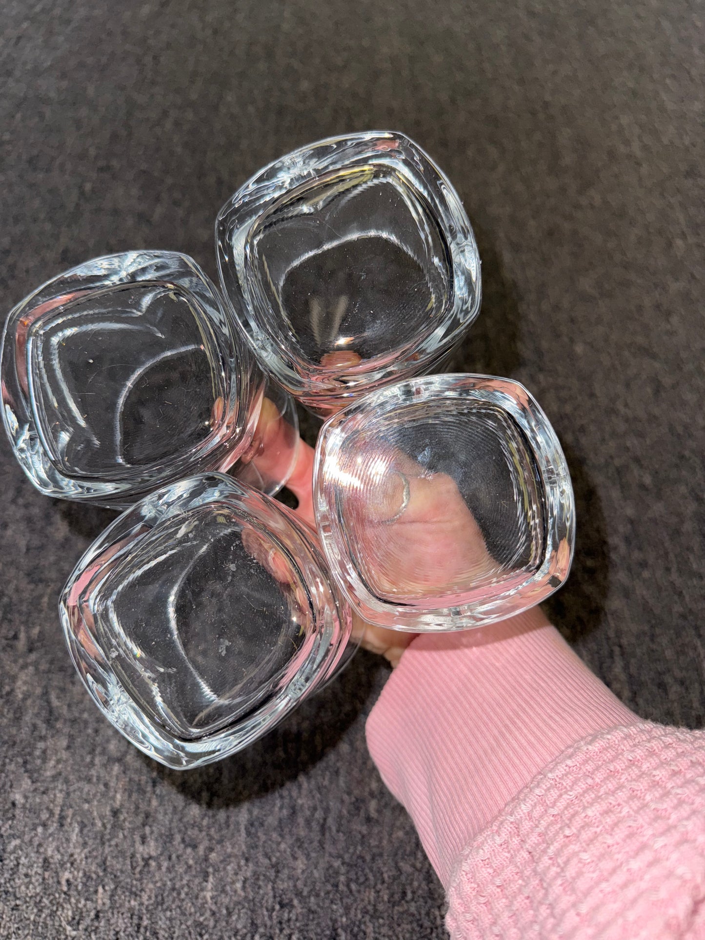 Low Fashion Cocktail 4 Piece Glass Set