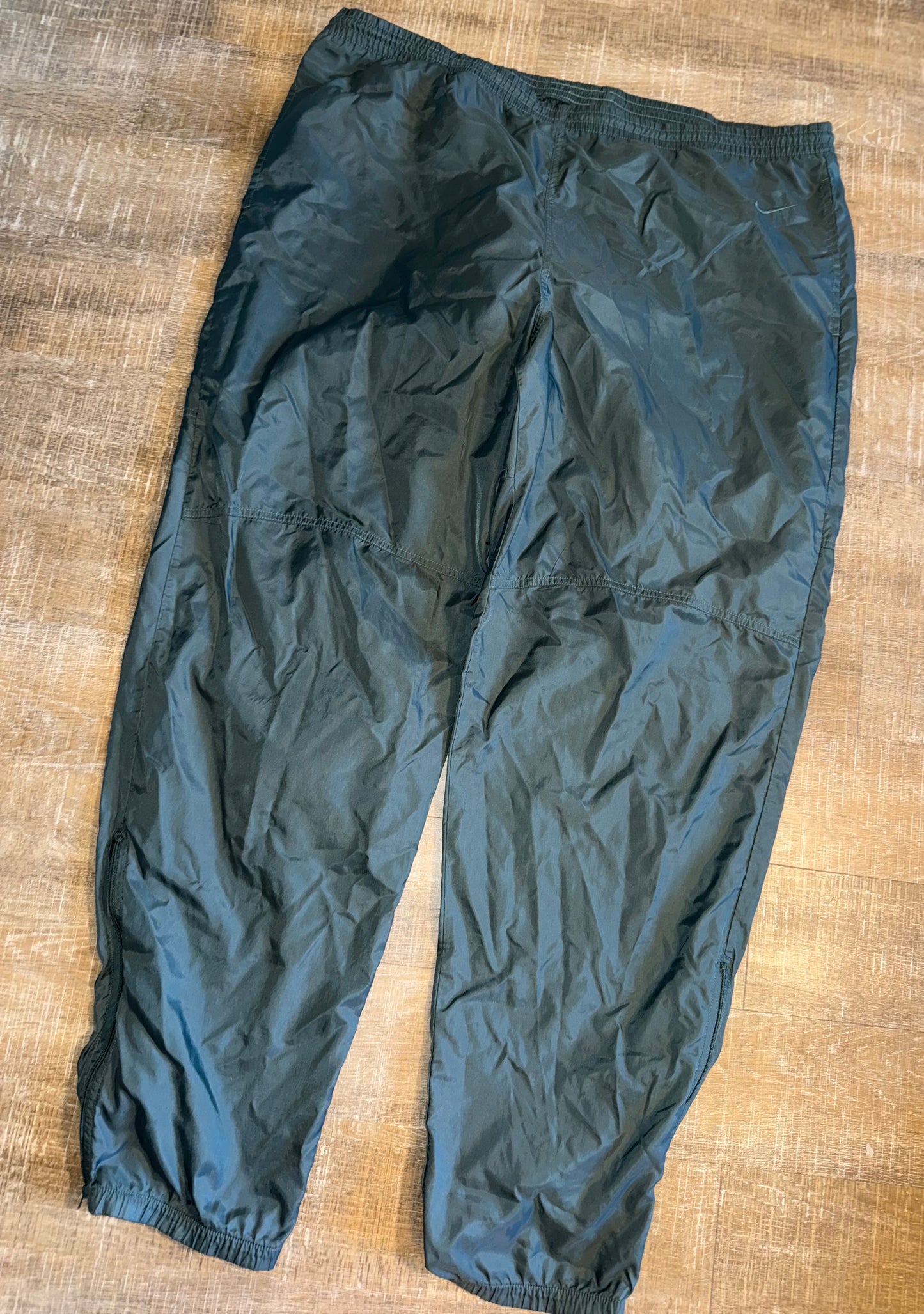 Nike (XXL) Teal Vintage Lightweight Pants with Zipped Ankles