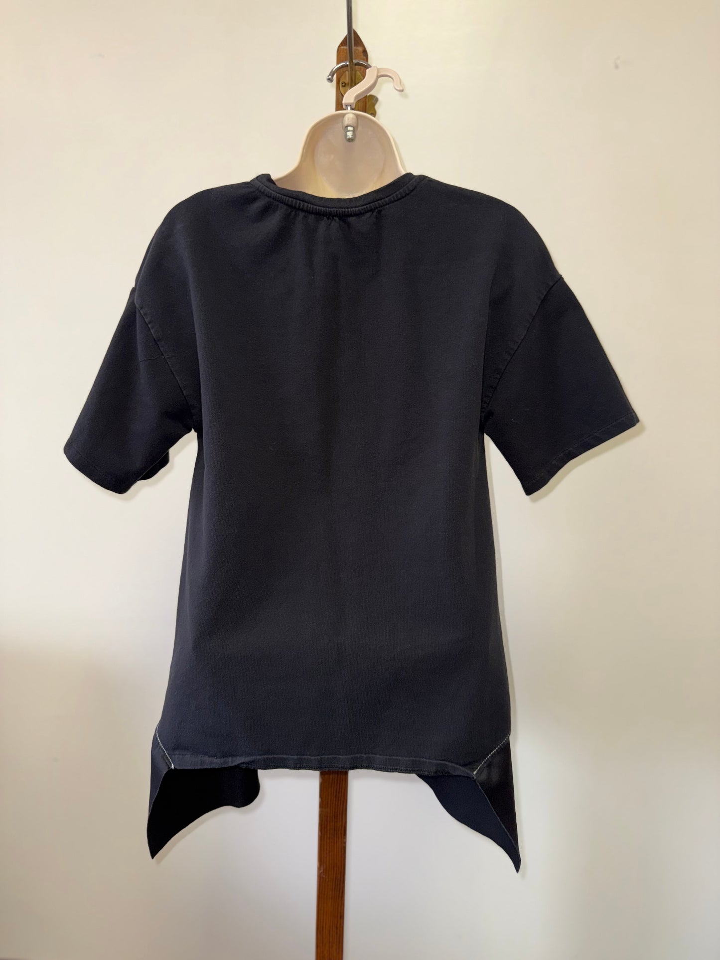 Zara Trafaluc (Small) Black Flowy Loose Fit Blouse