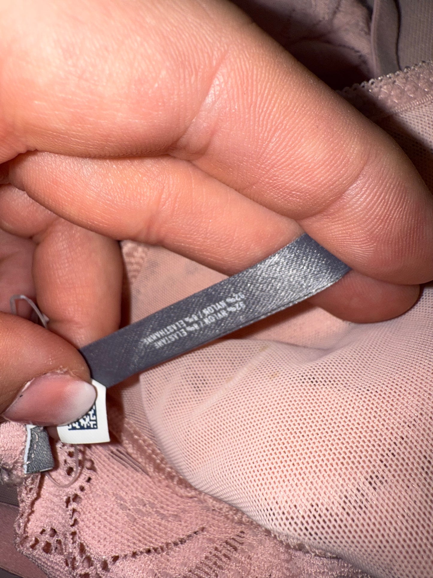 aerie (Medium) Pink Lace Bodysuit Lingerie