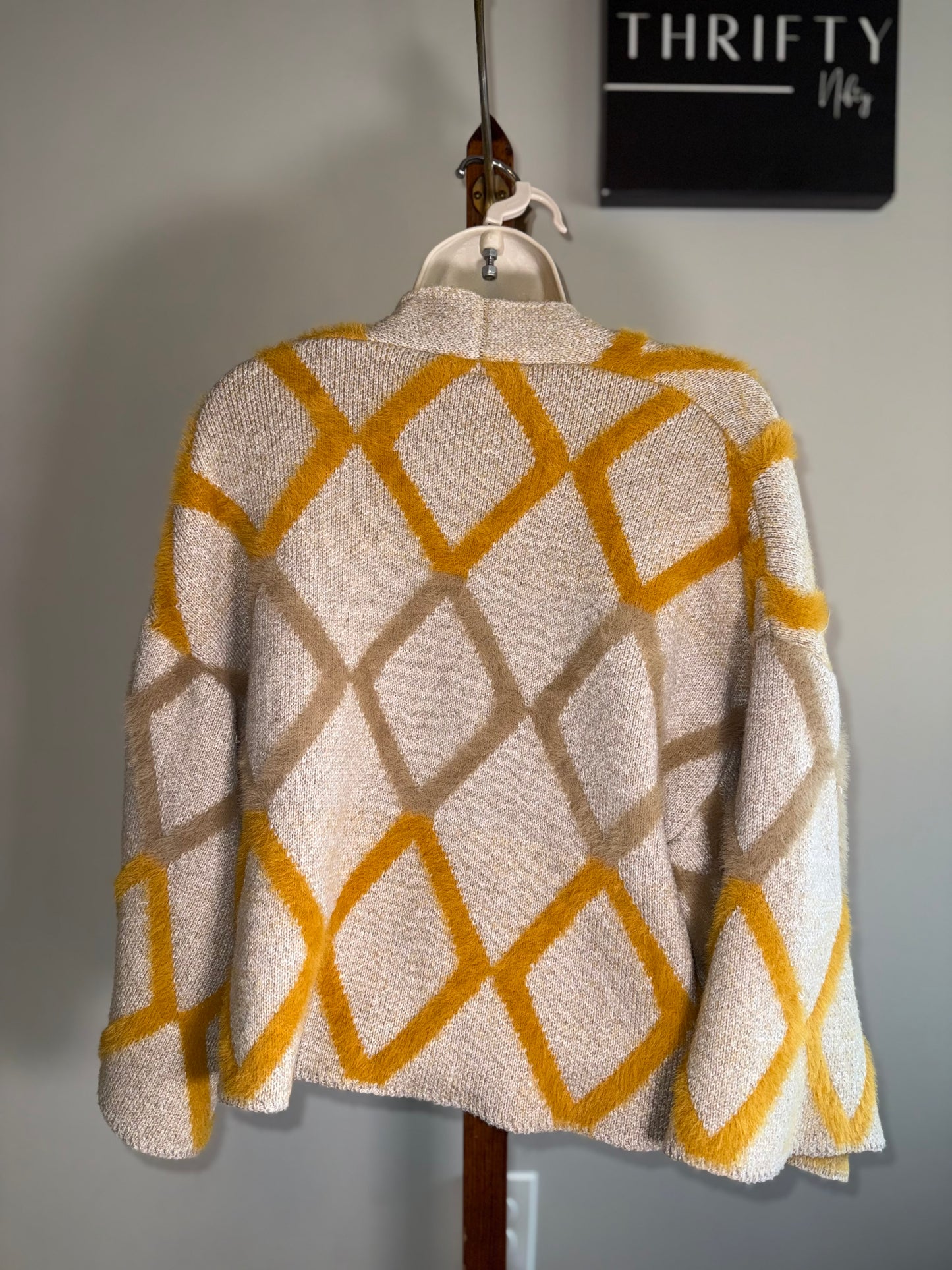 Akemi + Kin Geometric Sweater Cardigan