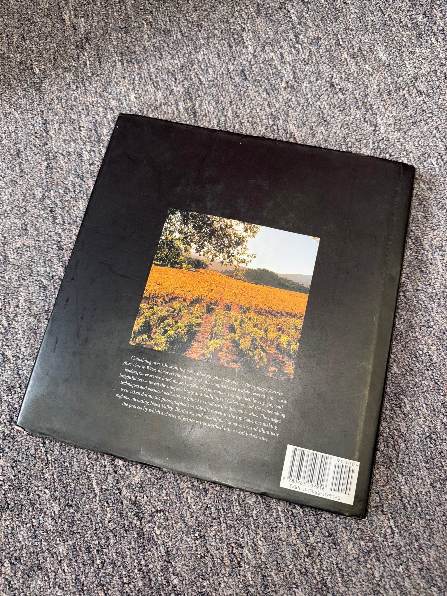 Cabernet Photographic Book by Charles O'Rear  & Robert Mondavi