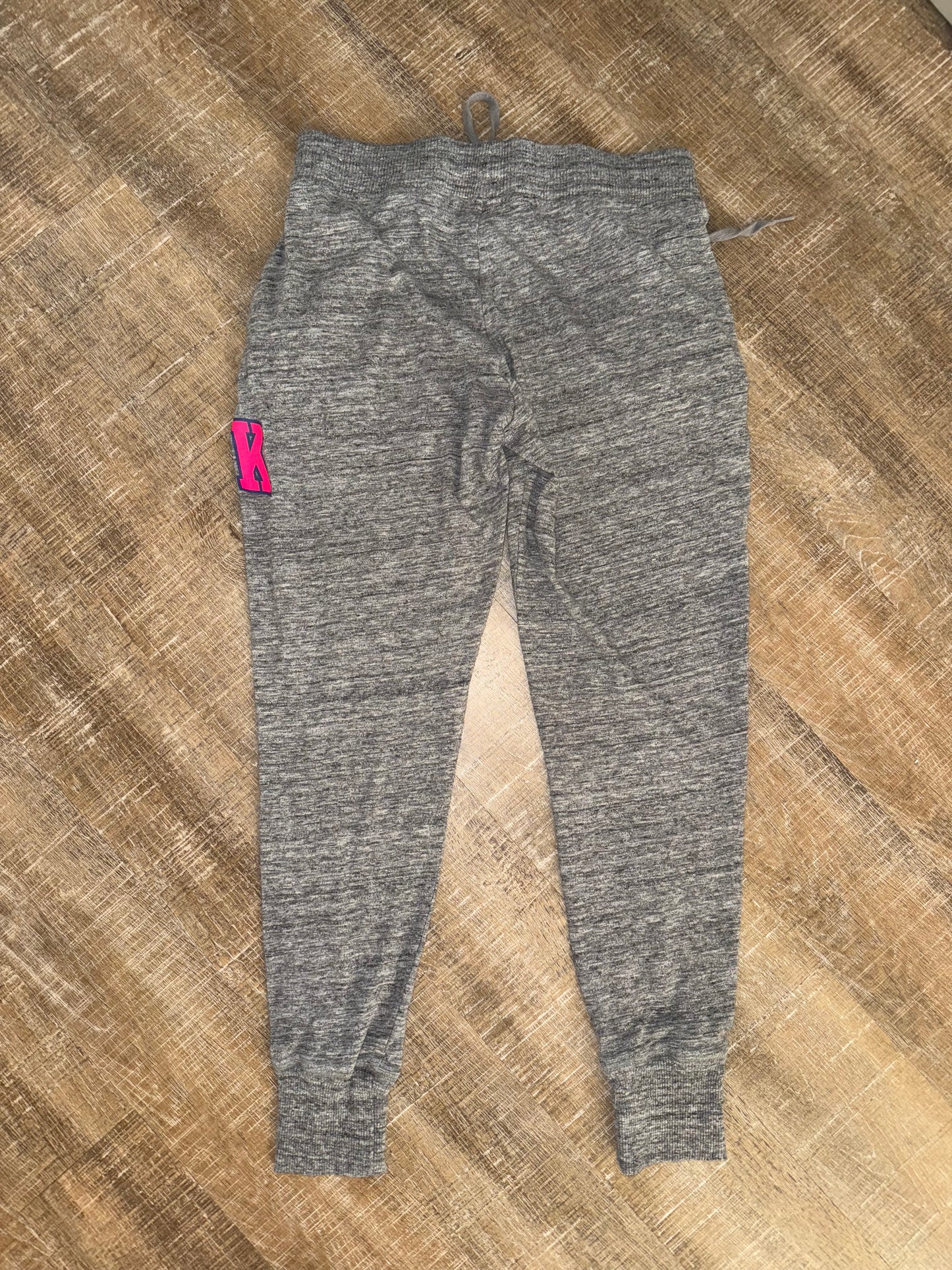 PINK Victoria's Secret (Small) Grey//Pink Lightweight Jogger Sweatpants