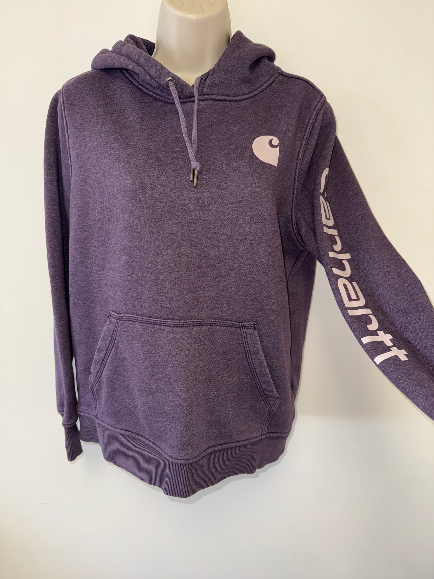 Carhartt (Large) Purple Relaxed Fit Logo Hoodie