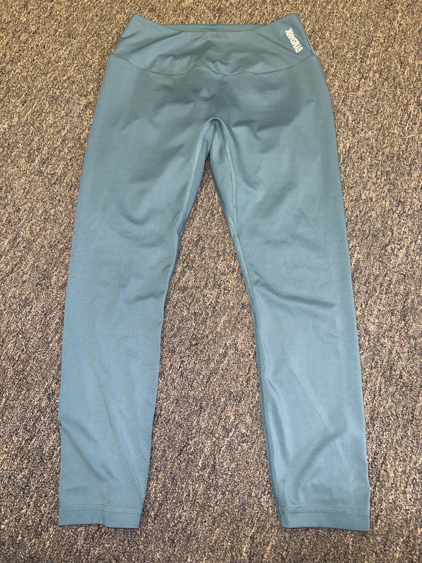 Gymshark Blue Cropped Leggings