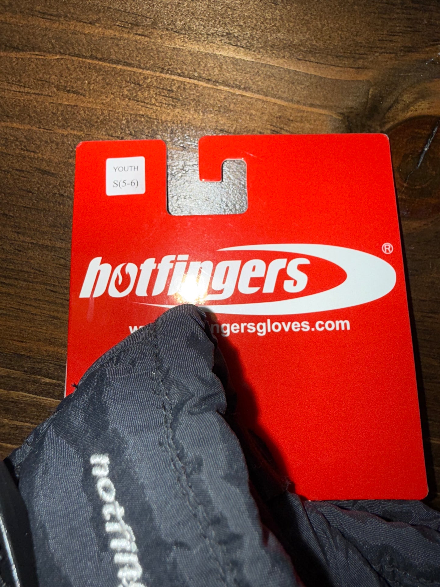 NWT Hotfingers (Youth Small) Brand New Black CX212A Rip N Go ll Jr. Gloves