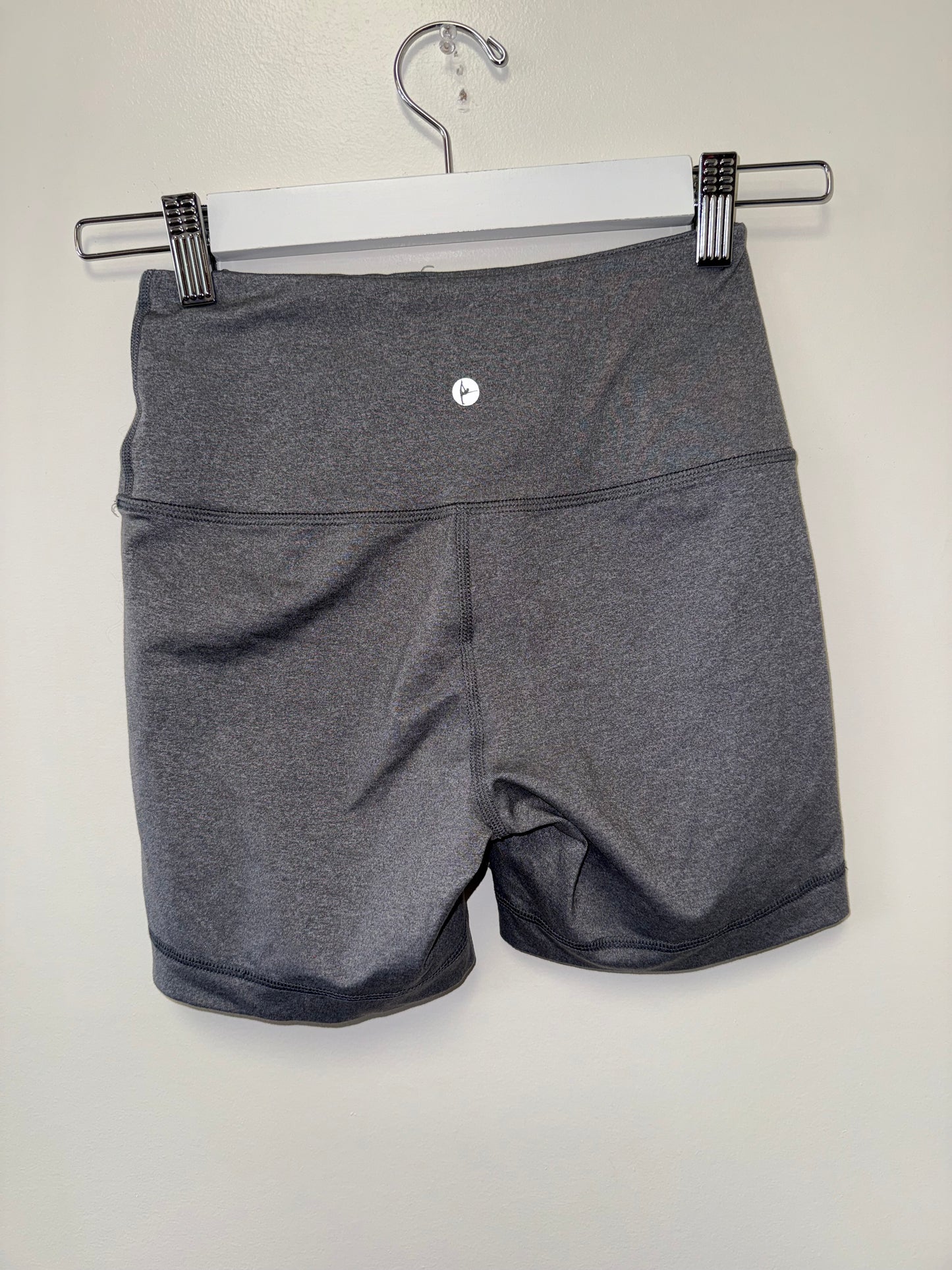 90 Degree (XS) Grey Biker Shorts