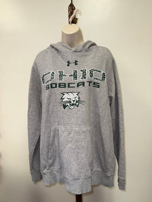 Under Armour (Large) Ohio Bobcats Grey Hoodie