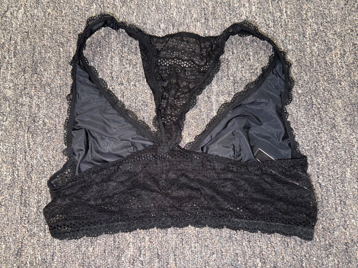 Victoria's Secret (Medium) Black Lace Bralette