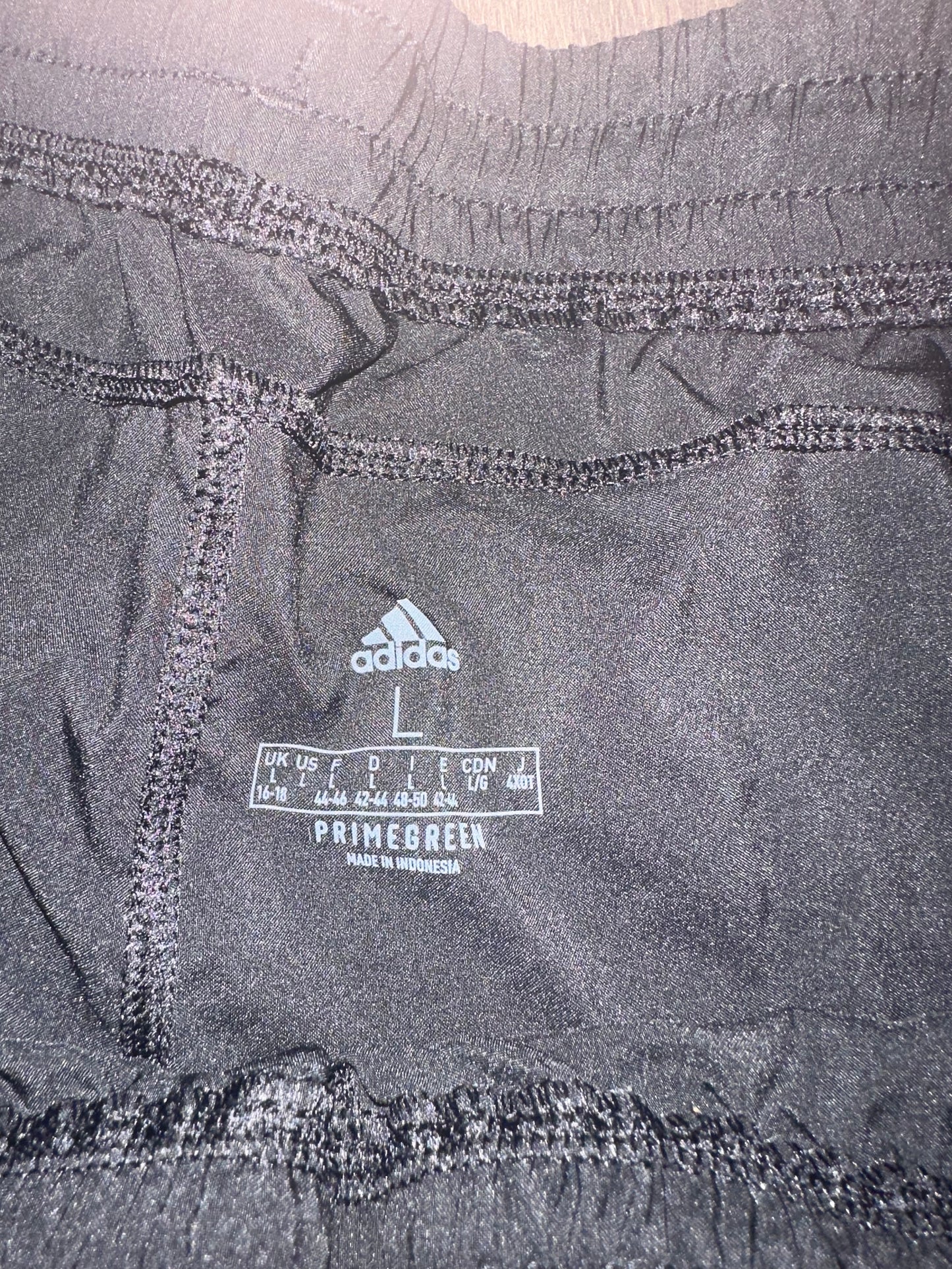 adidas (Large) Black Primegreen Sporty Shorts