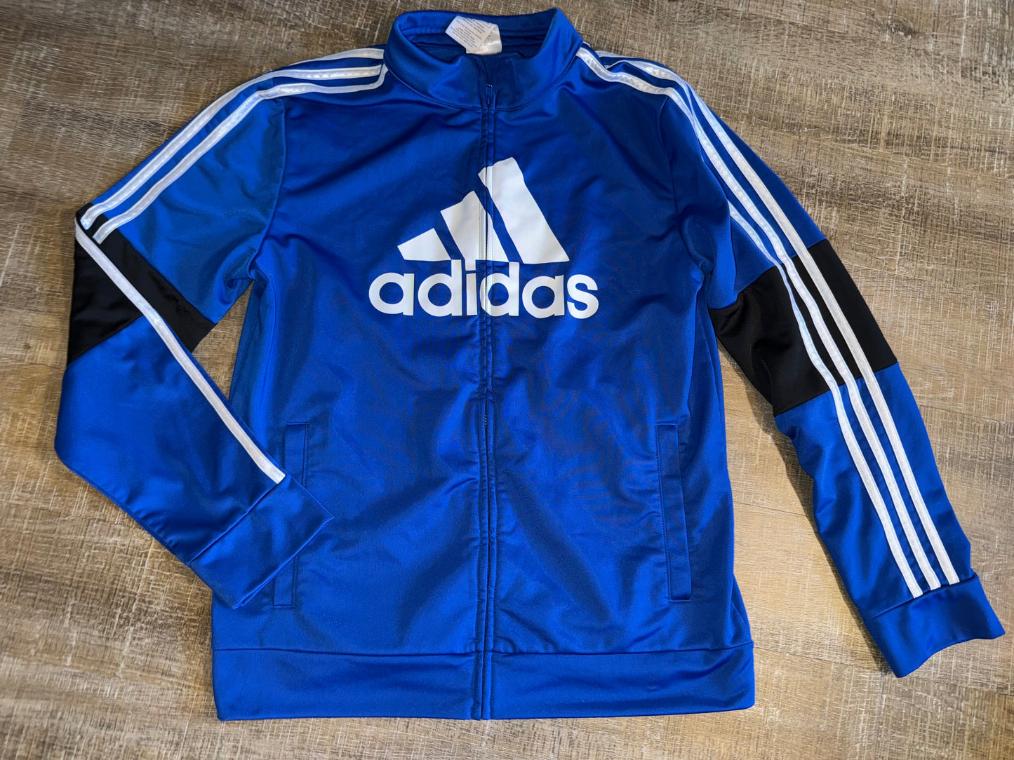 Adidas (18/20) Blue Sporty Zip Up Jacket