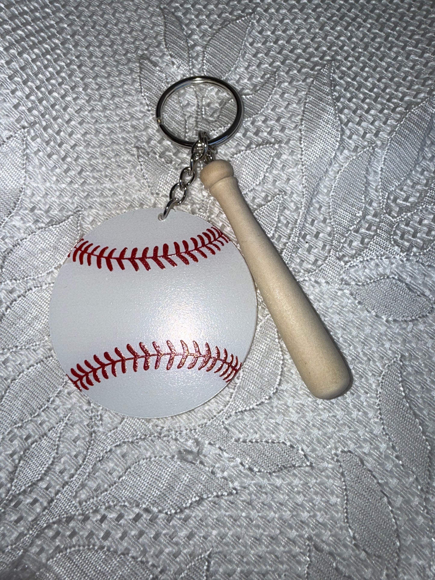 Baseball Keychain