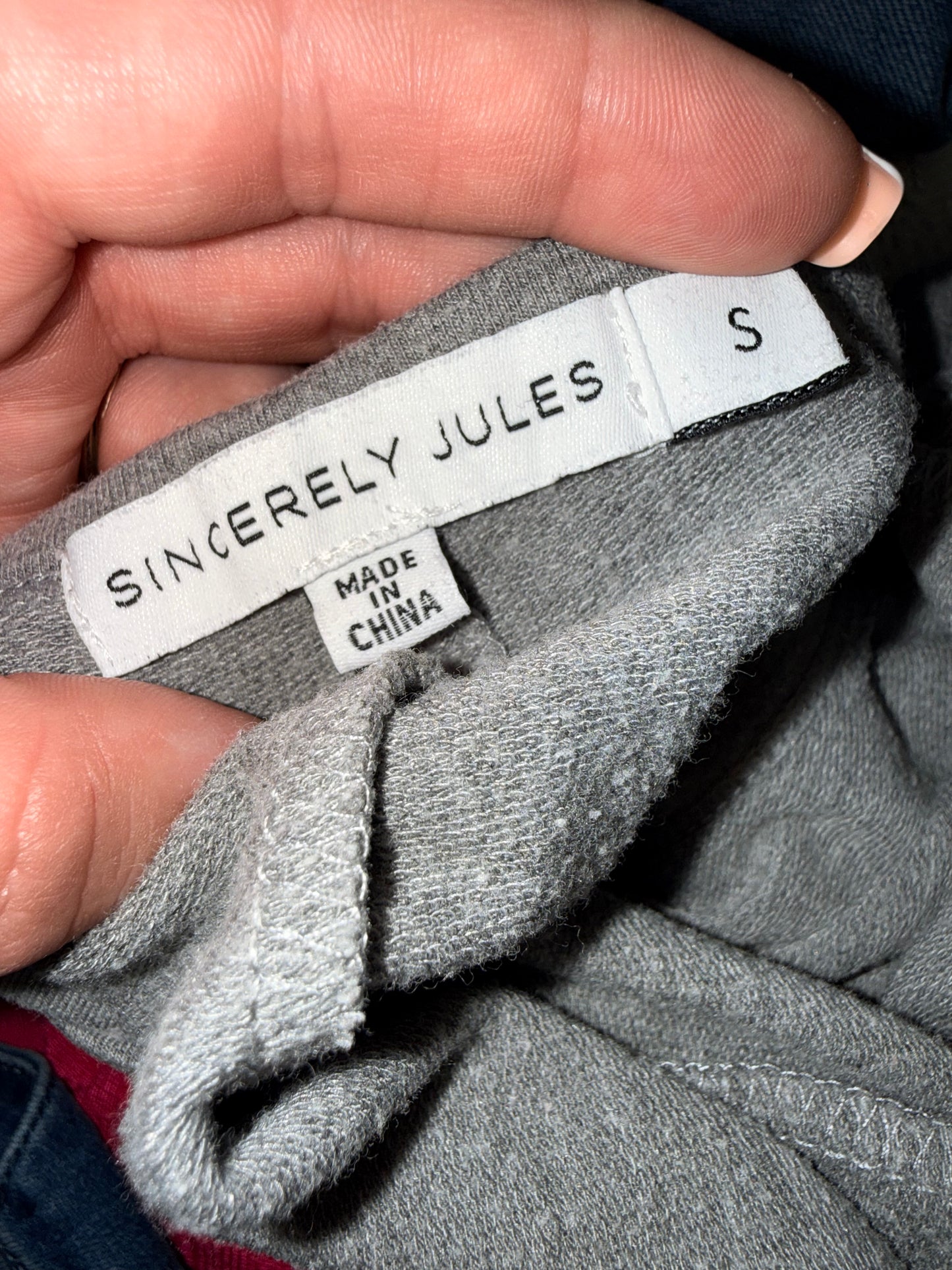 Sincerely Jules (Small) Grey Jumpsuit Overalls