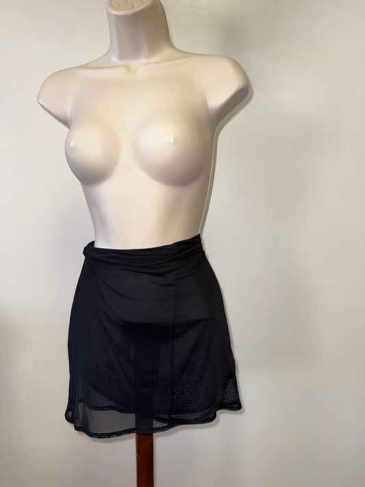 NWT Wild Fable (Small) Brand New Black Swim Skirt Coverup