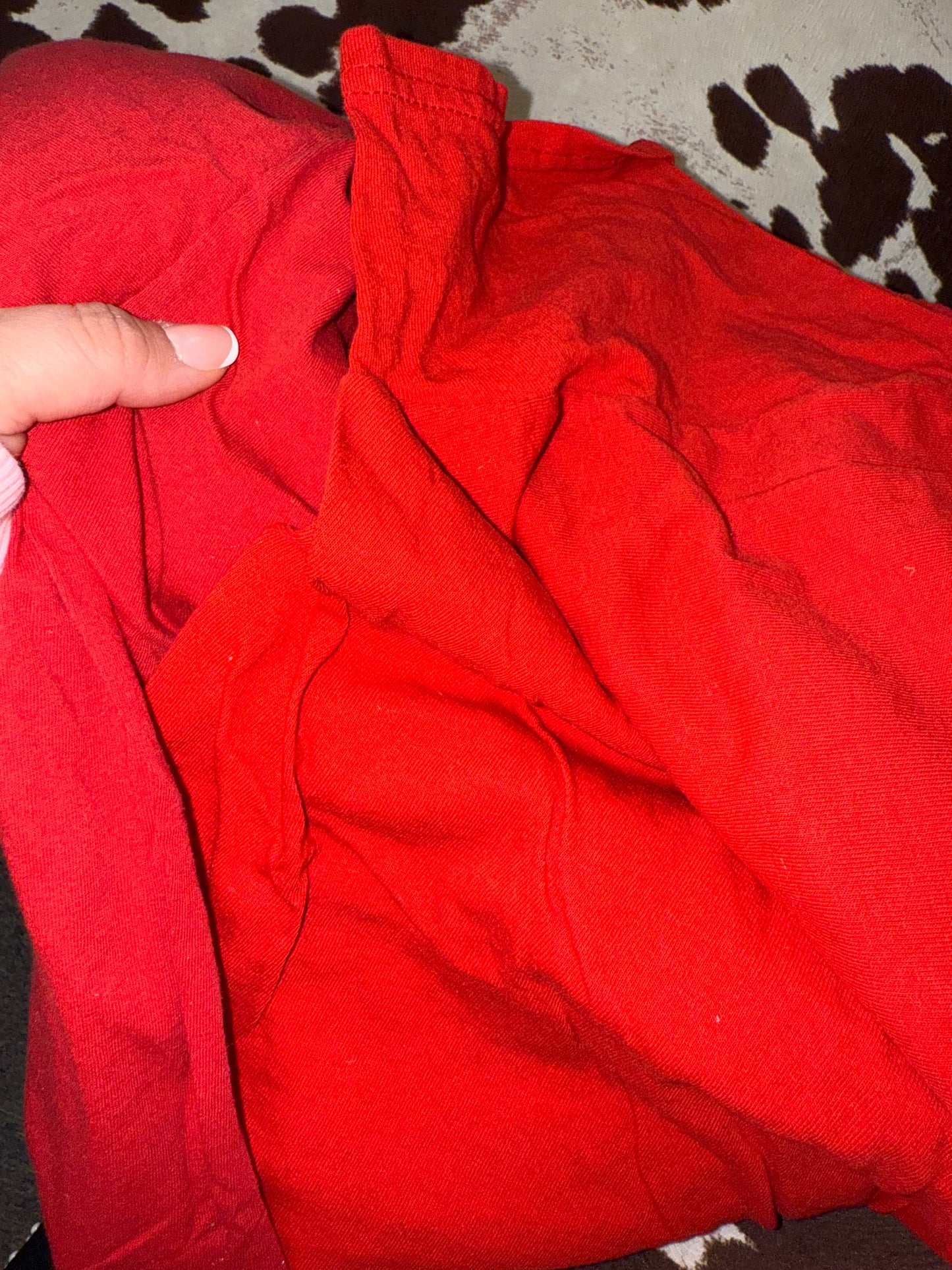 Gildan (Medium//XL//3X) Red 'Baking Spirits Bright' T-Shirts