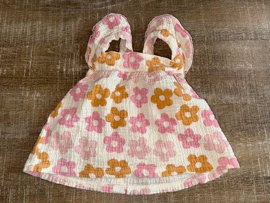 Rabbit + Bear (24 Months) Floral Tank