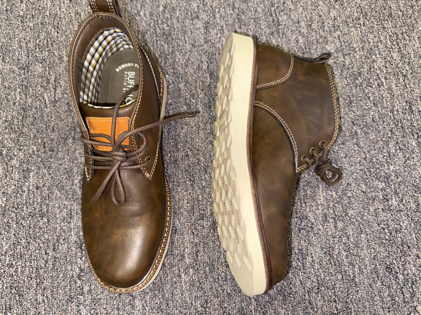 Buffalo David Bitton (10) Brown Metcalf Memory Foam Boots