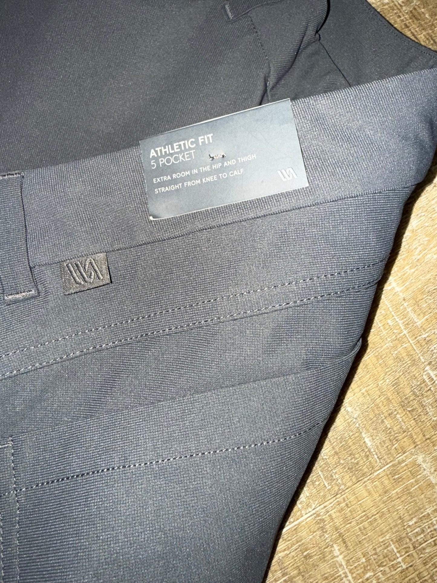 NWT VRST (34) Brand New Dark Grey Athletic Fit with 4 Way Stretch
