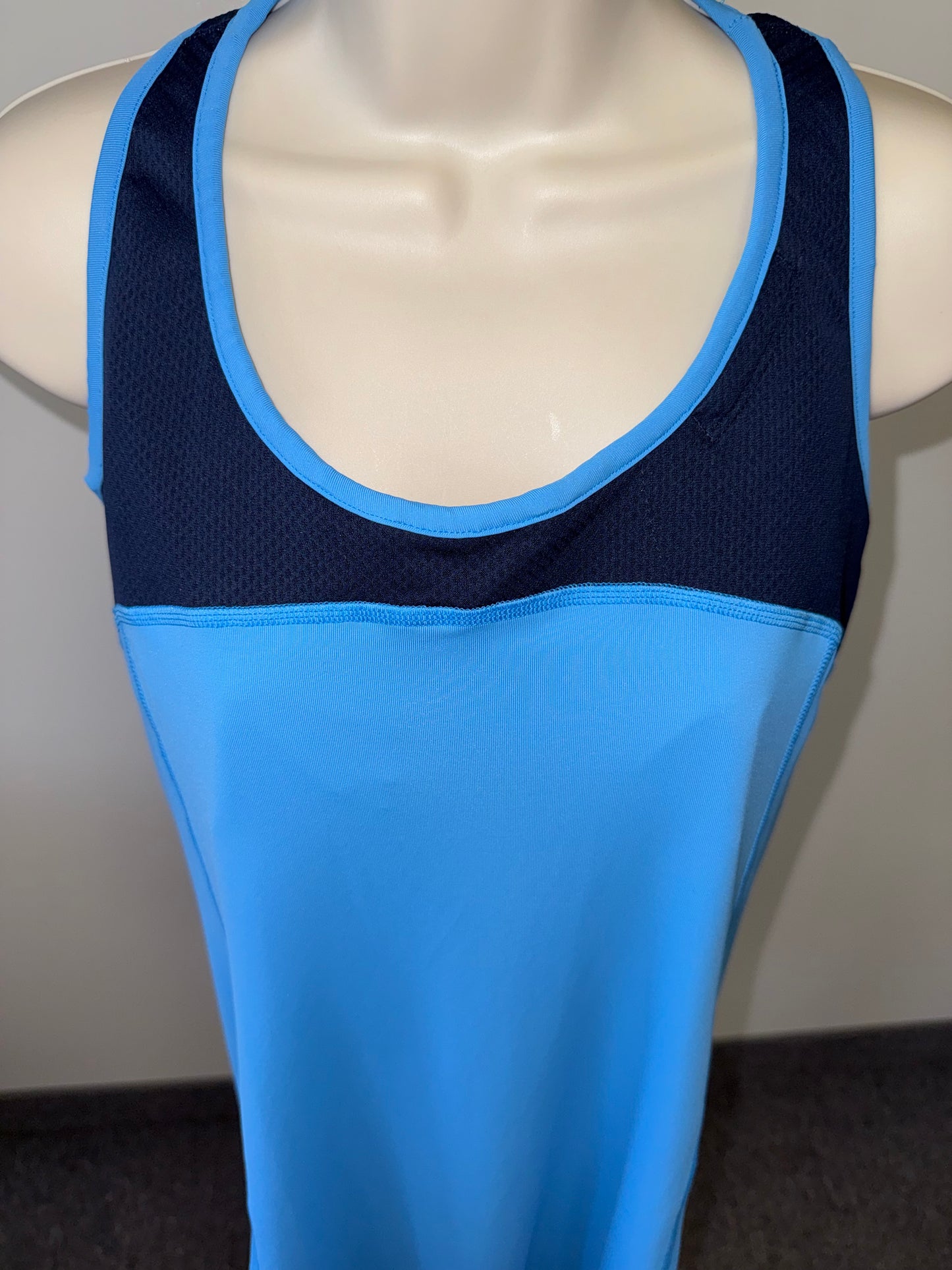 Patagonia (Small) Blue Sporty Padded Midi Dress