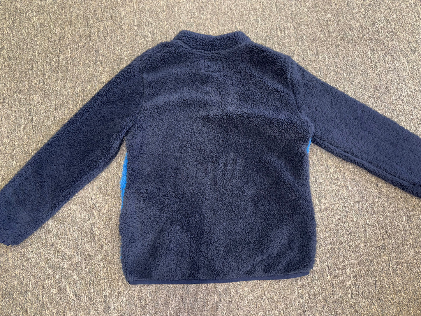 NWT Children's Place (XL) Brand New Blue Full Zip Up Soft Fuzzy Jacket