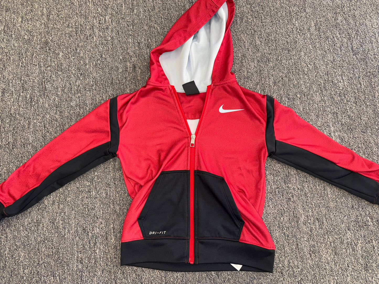 Nike (7/L) Kids Red Jacket