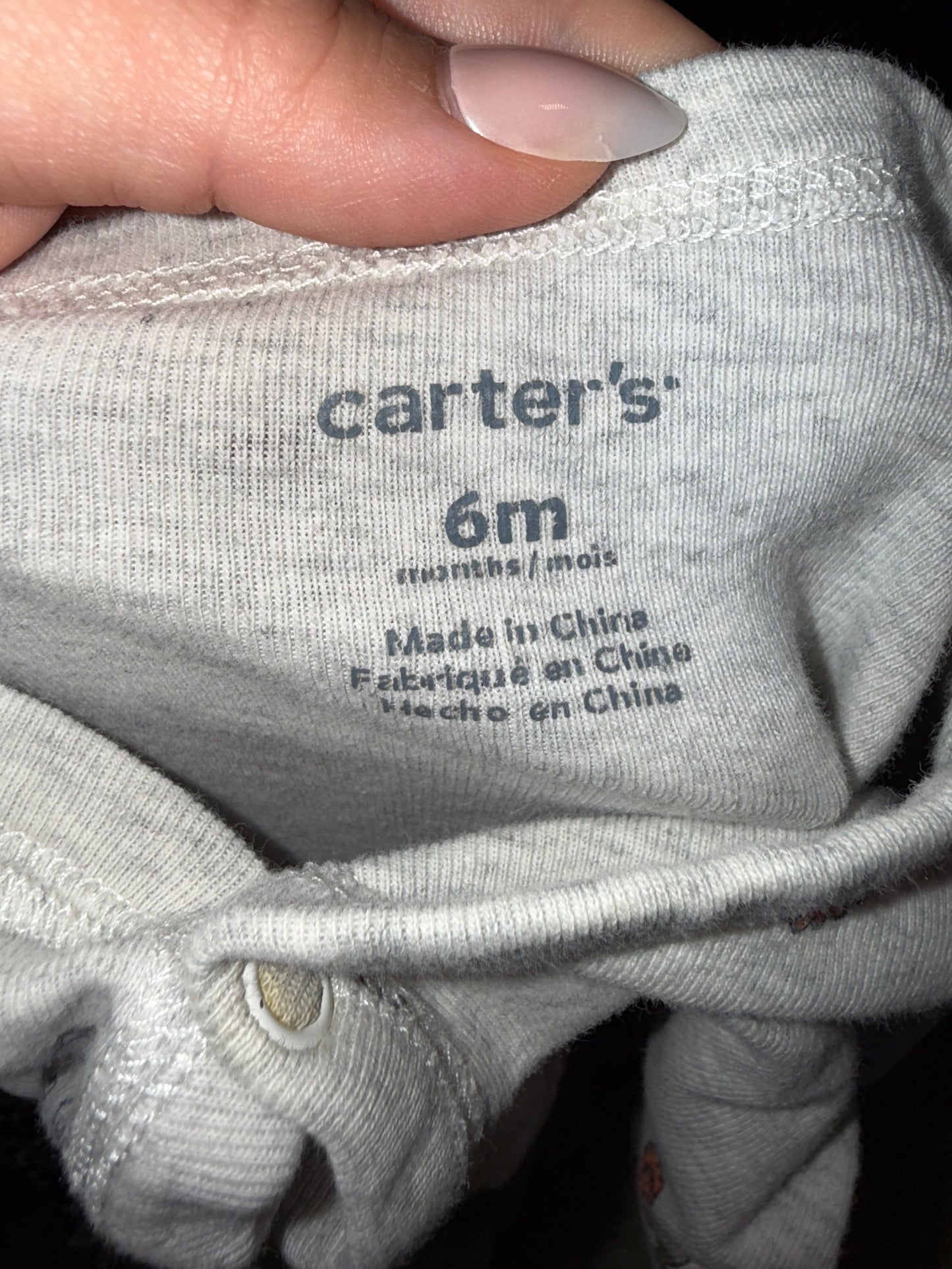 Carters (6 Months) Thanksgiving Themed Onesie with Turkey Feet