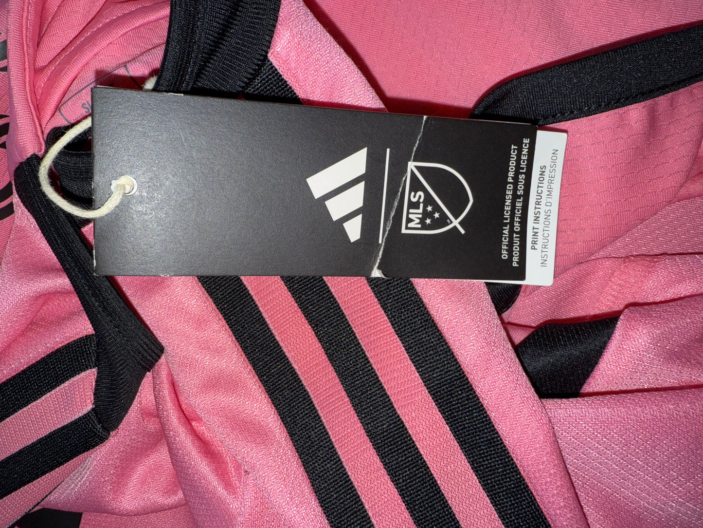 NWT Adidas (2XL) Brand New Pink Messi #10 Jersey