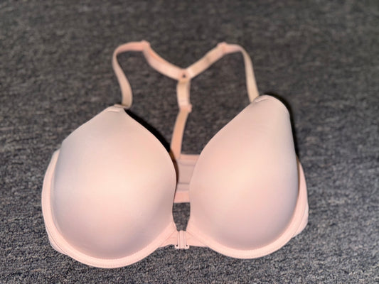 PINK Victoria's Secret (32DD) Pink Wear Everywhere Lightly Lined Bra