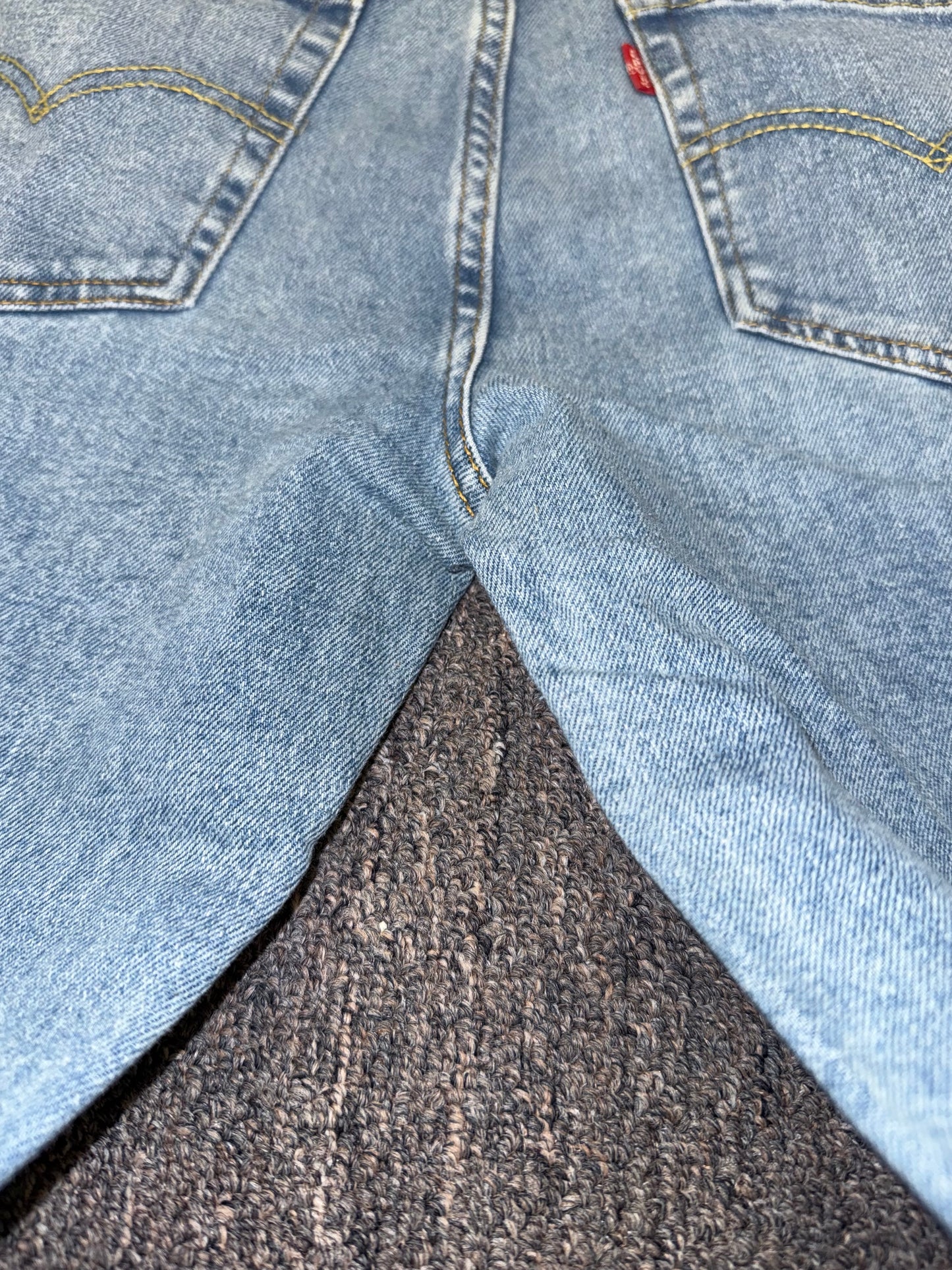 Levis (16) Light Wash Denim 502 Regular Taper Jeans with Adjustable Waist