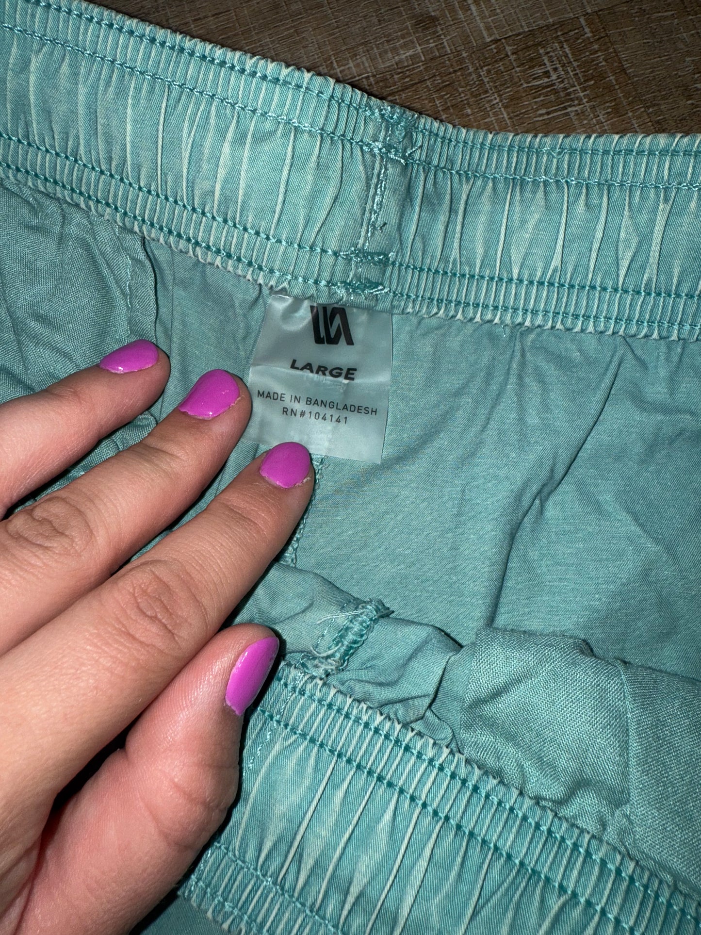 NWT VRST (M//L//XL) Brand New Dusty Teal Shorts with Stretch & 7" Inseam