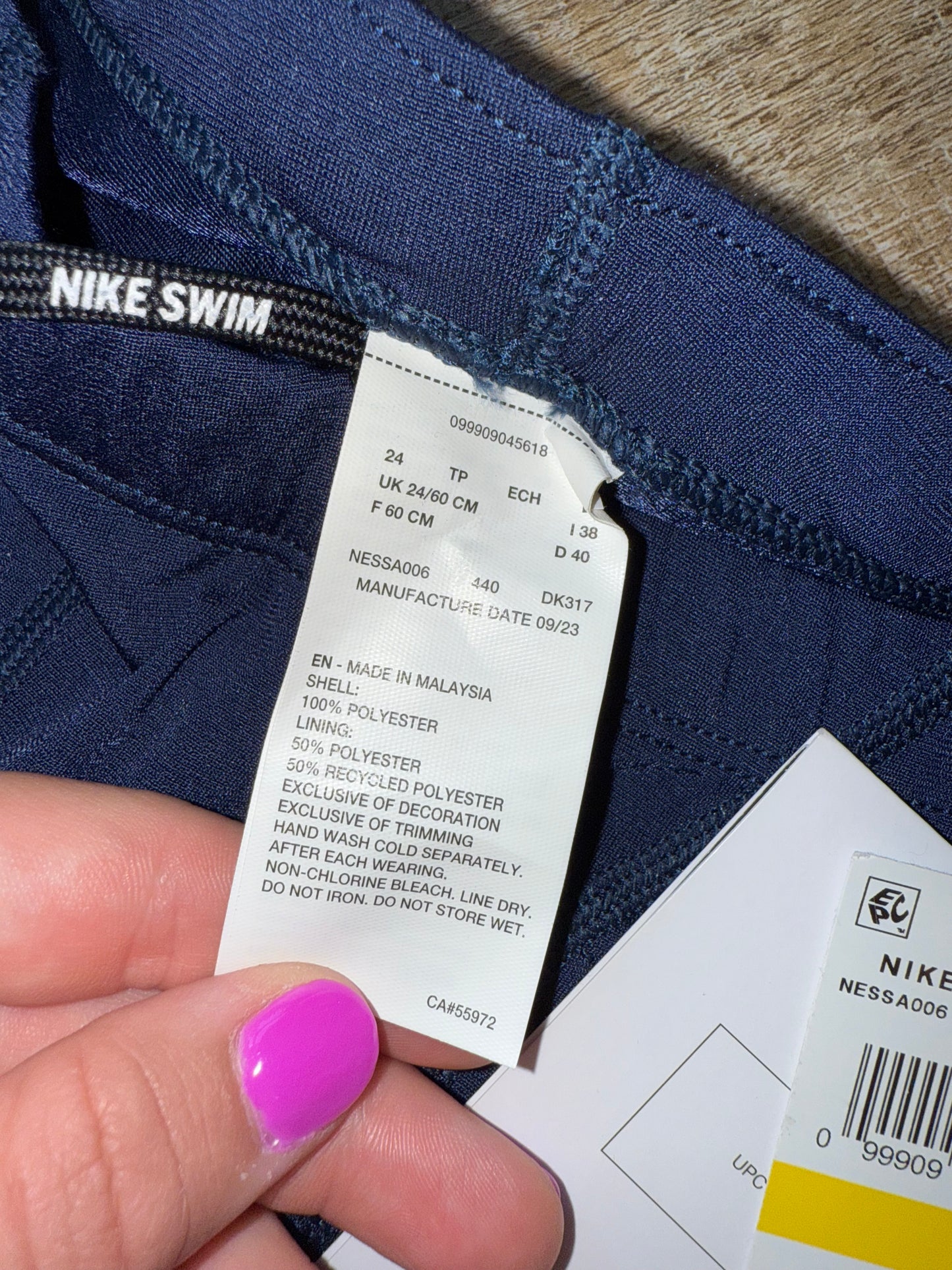 NWT Nike (Kids 24) Brand New Hydrating Swim Pants