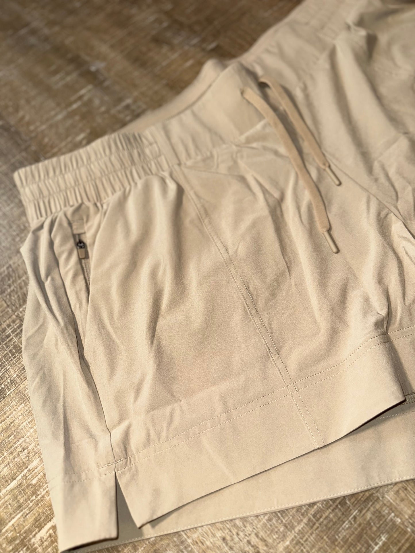 NWT all in motion (1X) Brand New Sporty Tan Shorts