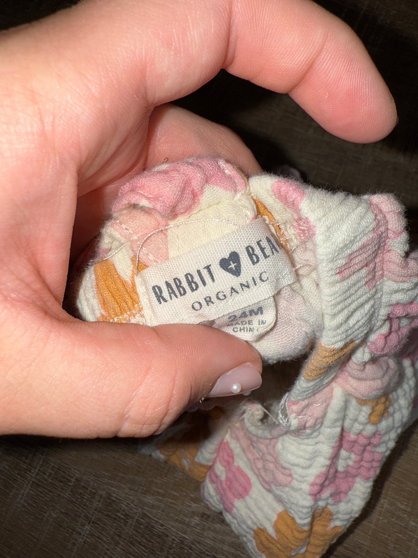 Rabbit + Bear (24 Months) Floral Tank