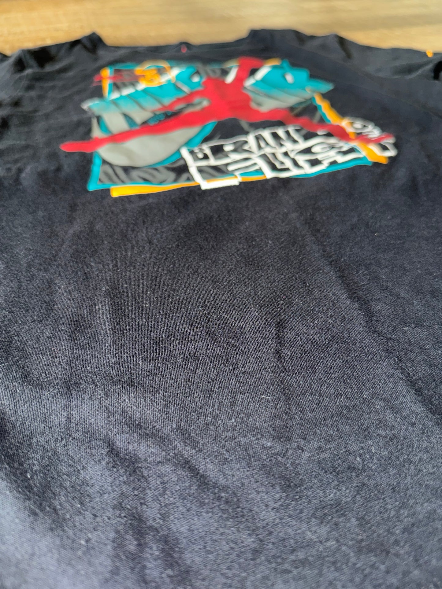 Jordan (Large) Black Graphic T-Shirt