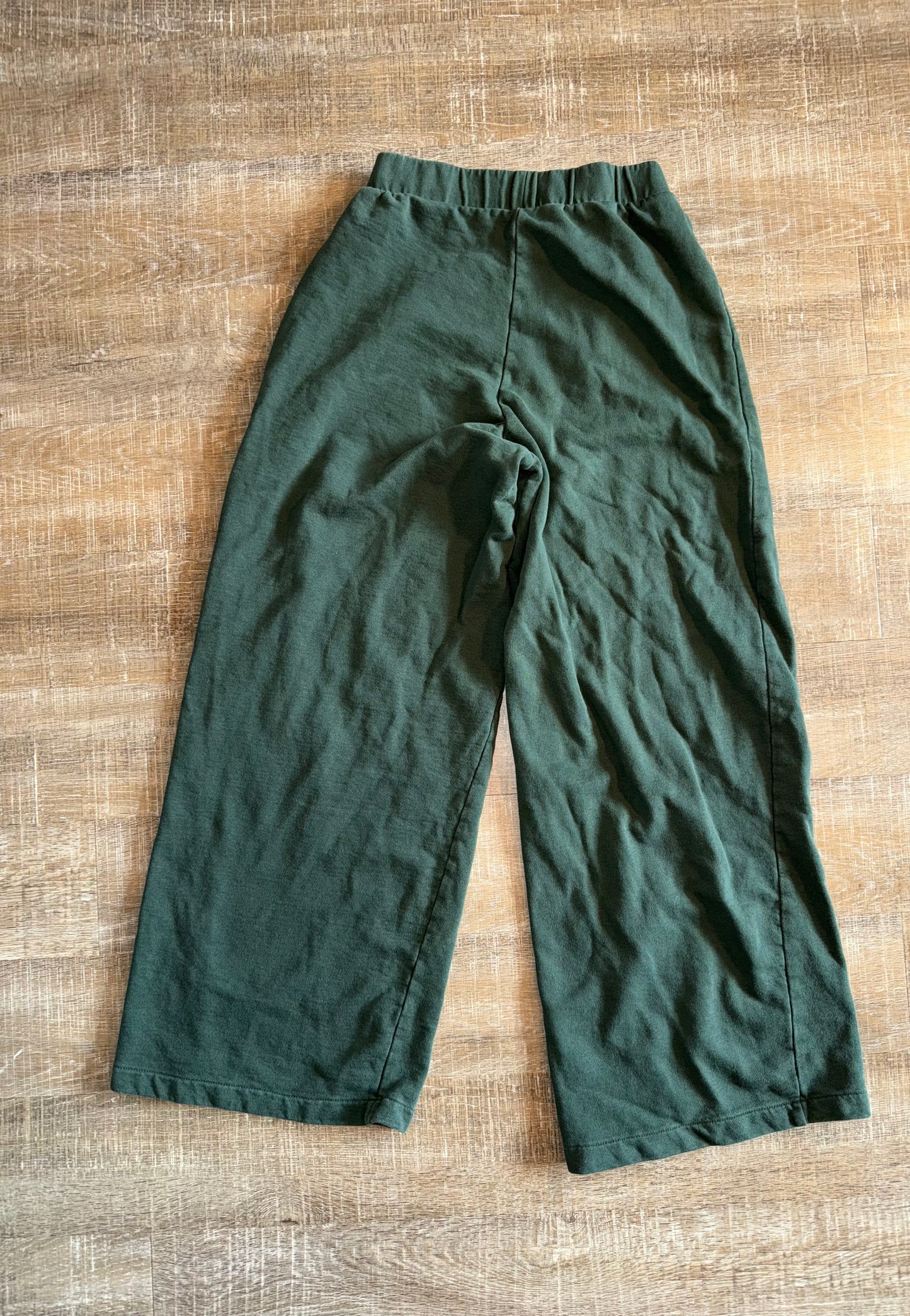 Zara (Small) Green Bootcut Sweatpants