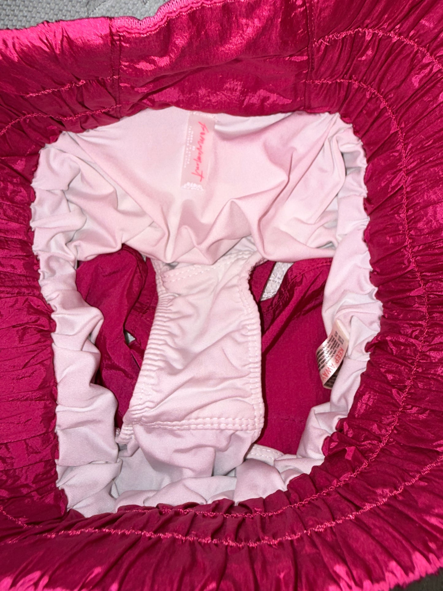 Free People Movement (XS) Hot Pink 'The Way Home' Shorts